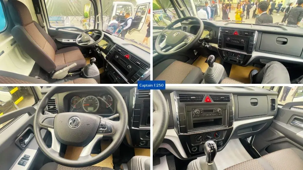 Nội thất xe captain E250