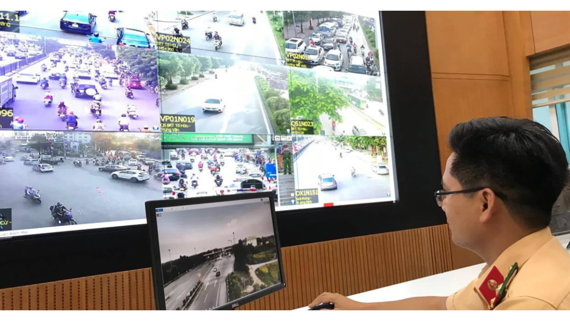 Hệ thống camera gi&aacute;m s&aacute;t thực thi Luật An to&agrave;n Giao th&ocirc;ng